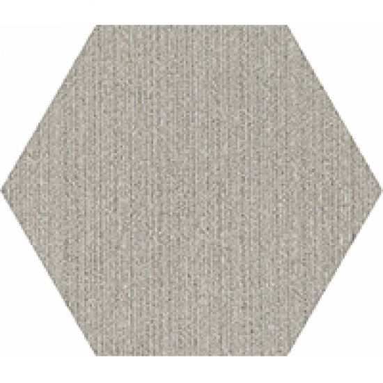 Voxflor Prism & Crystal Karo Halılar (Altıgen) 31 duman rengi altıgen ofis halısı