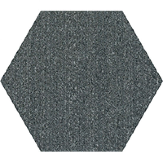 Voxflor Prism & Crystal Karo Halılar (Altıgen) 46 gri altıgen ofis halısı