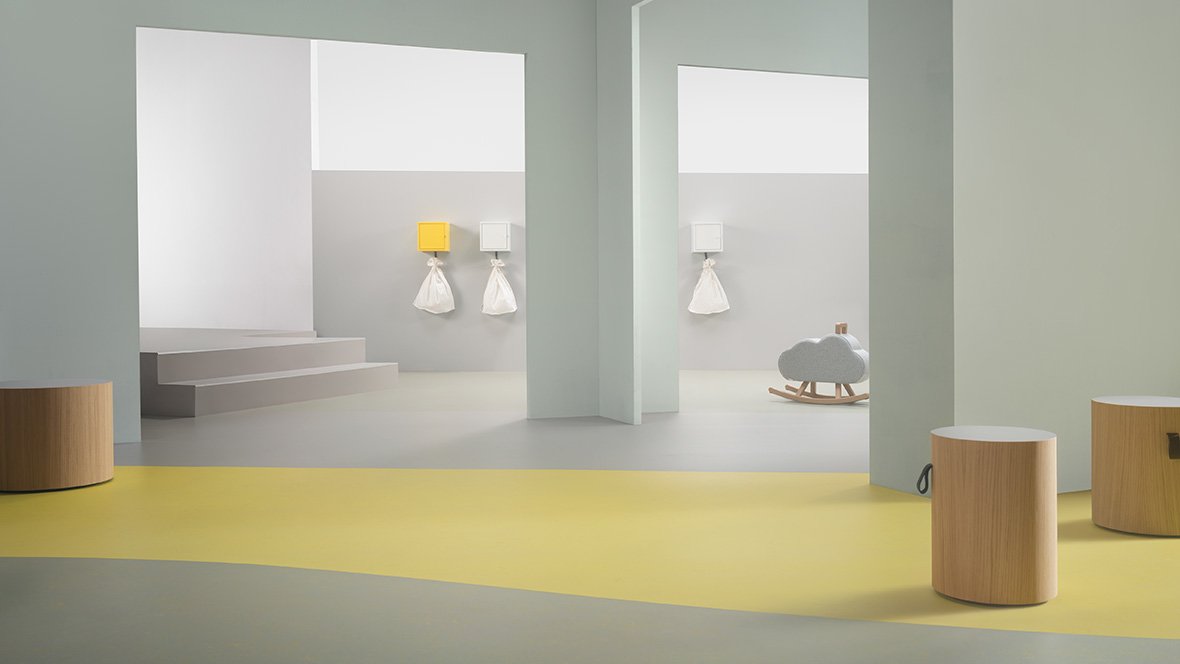 Marmoleum Concrete Linolyum Zemin Kaplama 8 marmoleum solid Concrete linolyum zemin kaplama uygulama 8