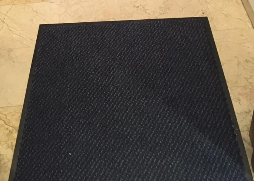 Nem Alıcı Kapı Önü Paspas Sms Blue 1707 (80x80 cm) - Görsel 2