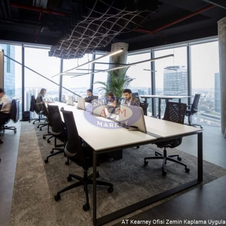 AT kearney ofisi tessera cloudscape ve LVT Zemin kaplama 8 2026
