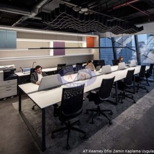 AT kearney ofisi tessera cloudscape ve LVT Zemin kaplama uygulamasi 3 2026