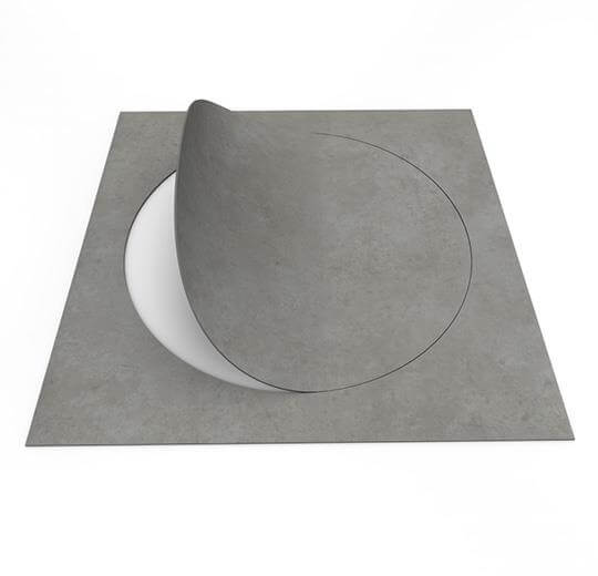 63523DR7 grigio concrete circle