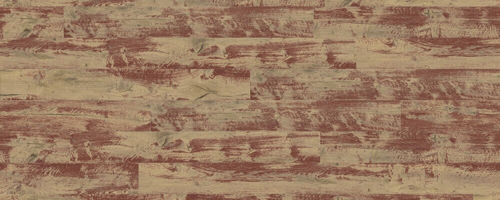 red vintage timber 1000x125 mm