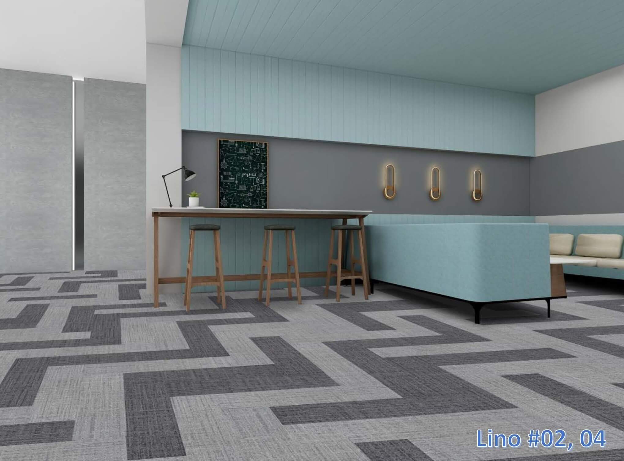 Lino Plank Halılar (Polyamid PA) 26 AZM Lino plank karo hali lino 02 04 2026