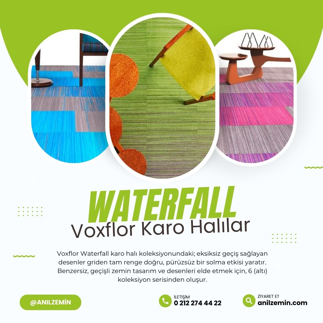 Voxflor Waterfall Karo Halılar 76 Voxflor Waterfall Karo Halilar 2026