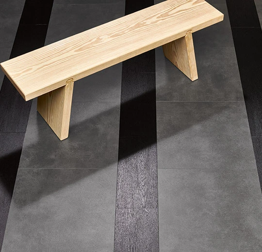 Allura Flex Material 0.55 FL5 LVT" Zemin Kaplamaları - Loose Lay 5 62418FL5 charcoal concrete 50x50 cm1 2026