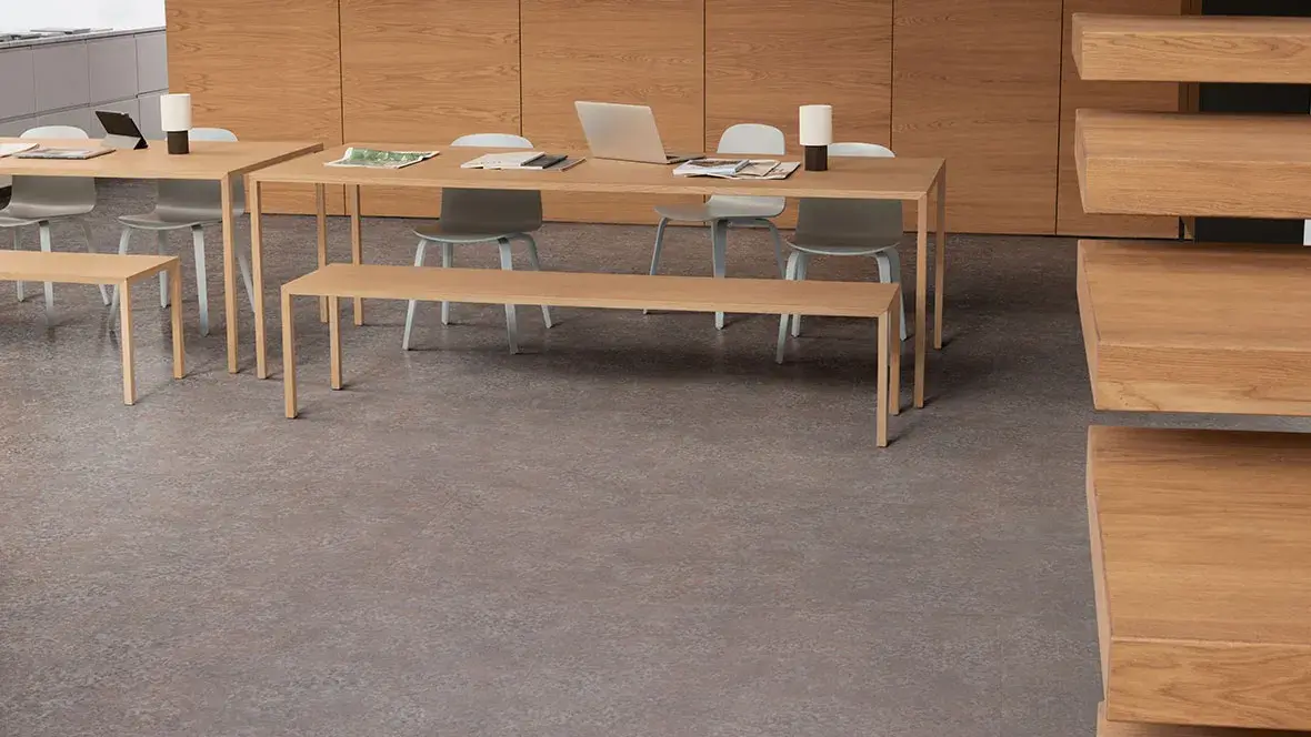 Allura Flex Material 0.55 FL5 LVT" Zemin Kaplamaları - Loose Lay 3 allura flex metarial lvt vinil fl5 0.55 mm 63675-oxidized-strata