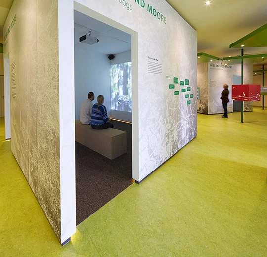 Marmoleum 2.0 Linolyum Zemin Kaplamaları 9 3224 chartreuse marmoleum 2.0 linolyum zemin döşeme yeşil1