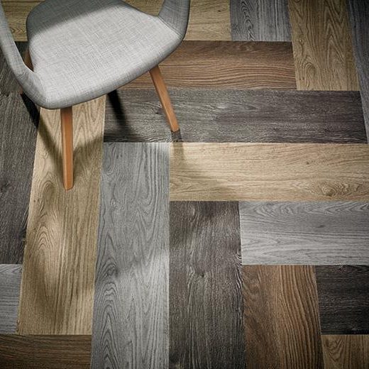 Flotex Wood Plank Halılar 5 ahşap desenli ofis halısı 2
