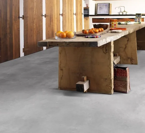Karo Halı LVT PVC SPC Linolyum Yükseltmiş Döşeme Paspas | Anıl Zemin 21 AZM Pearl heterojen akustik PVC vinil yer döşeme