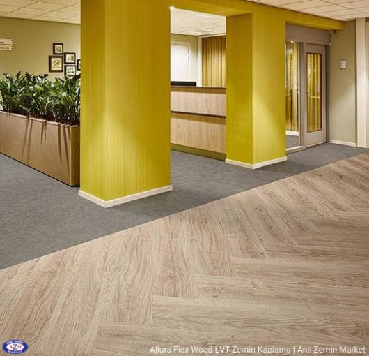 Allura Flex Wood Ahşap desenli esnek vinil LVT zemin kaplama 60305FL1-60305FL5 light honey oak1