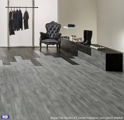 Allura Flex Wood eskimiş meşe ahşap desenli esnek vinil LVT zemin kaplama 63418FL1-63418FL5 petrified oak1