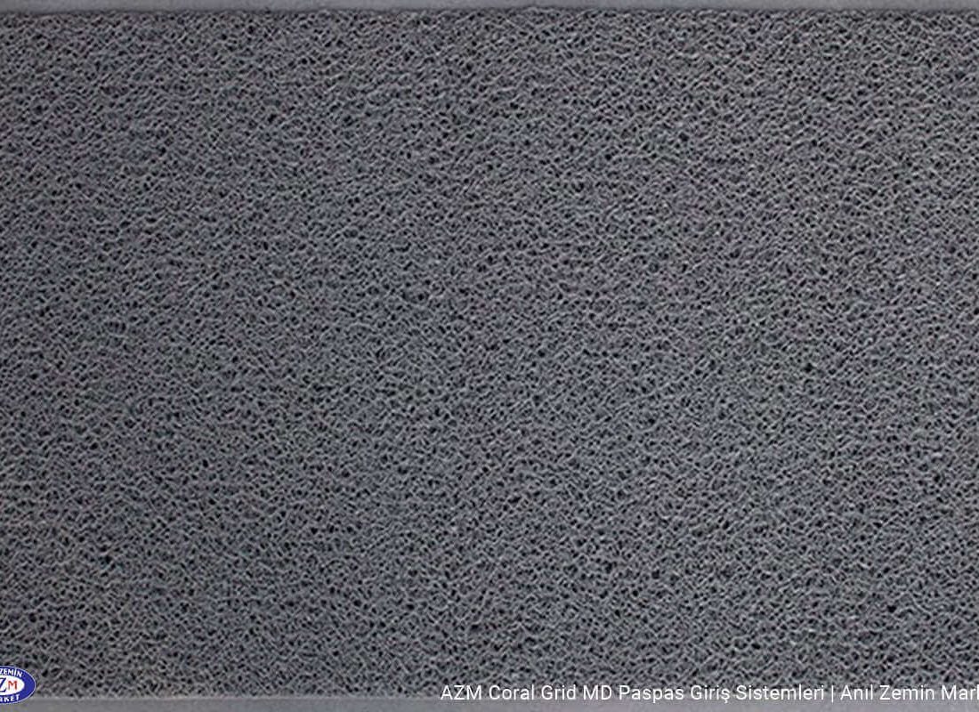 Coral Grip MD Kıvırcık Paspaslar 3 AZM Coral Grip MD Nem alıcı kapı önü gri kıvırcık paspas3