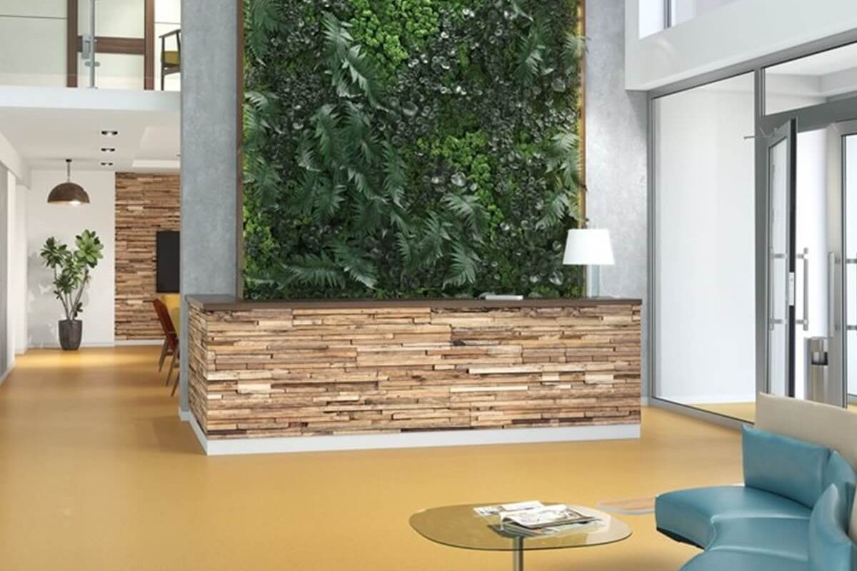 Altro Suprema Heterojen PVC Zemin Kaplama 6 Anıl Zemin Care_home_Altro_Wall_Design_Urban_Mineral_Suprema