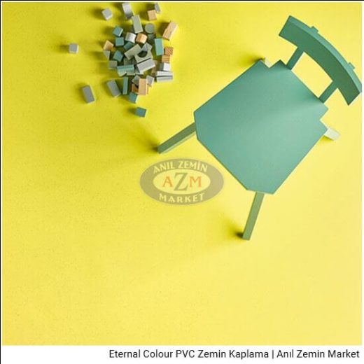 Eternal Colour PVC Zemin Kaplama 1 Eternal Colour PVC Zemin Kaplama 40522 lemon uygulama görseli