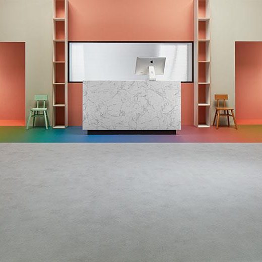 Eternal Material PVC Zemin Kaplama 12742 light cement1