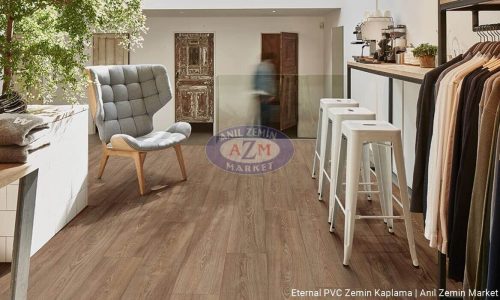 Eternal PVC zemin kaplama wood 10362 warm chestnut uygulama görsel