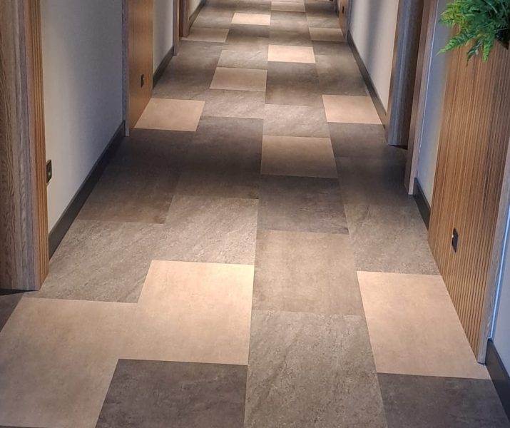 Gürcistan Rustavi Ofis lvt vinil zemin kaplama mod tasarım 4