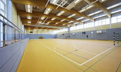 Marmoleum Sport doğal spor zemin linolyum zemin kaplaması 1