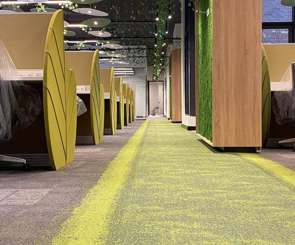 Mod tasarım Hatay Belediyesi Çağrı Merkezi bulut effect karo halı (2)