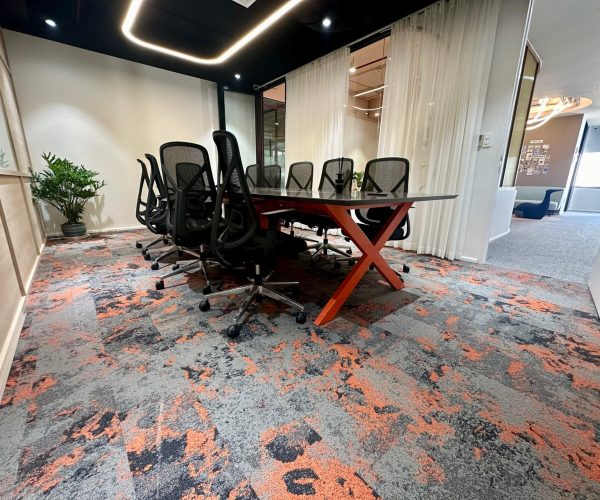 Voxflor mundi Plank Halılar ofis halı projesi 25x100cm