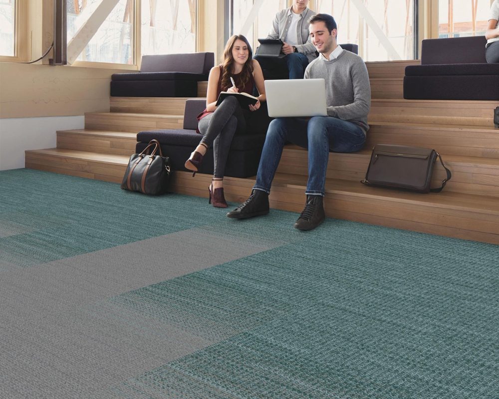Interface Woven Gradience (WG100-WG200) Karo Halı 14 WG100 Lagoon_WG100 Stone_WG200 Stone Lagoon İnterface Woven Gradience Karo Halı Modelleri