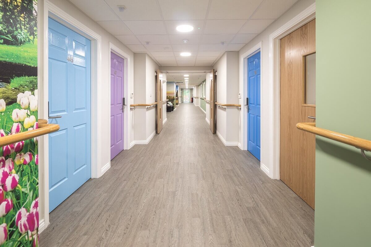 Altro Wood Heterojen PVC Zemin Kaplama 1 Anıl Zemin Willowbrook care homes1 altro Wood heterojen vinil pvc