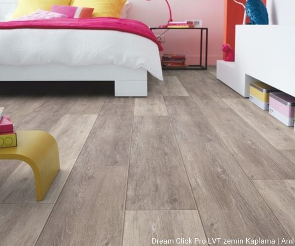Dream Click PRO LVT Zemin Kaplama - (Kilit Sistem) 10 dream click pro ahşap desenli vinil LVT zemin kaplama1
