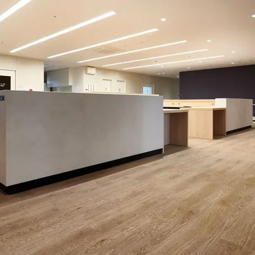Flotex Wood Plank Halılar 6 flotex wood plank halı Hakuhoukai Tokyo Spine Hastanesi