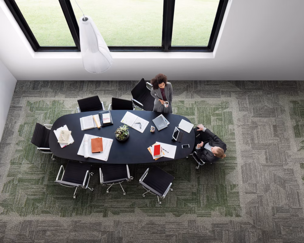 Interface Open Air Neutrals (403 - 404 - 405) Karo Halı & (401 - 402) Plank Halı 41 interface Open Air 403 carpet tile