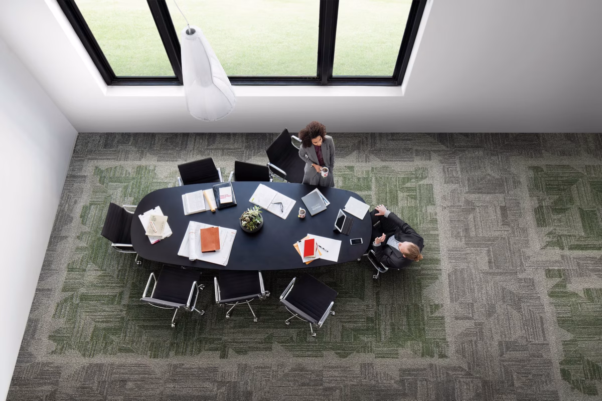 Interface Open Air Neutrals (403 - 404 - 405) Karo Halı & (401 - 402) Plank Halı 7 interface Open Air 403 carpet tile