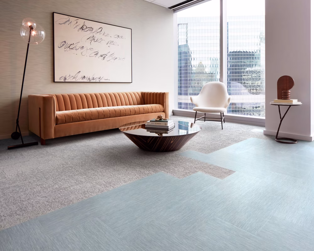 Interface Embodied Beauty Collections Plank Halı 7 interface Tokyo Texture_Flint_Brushed Lines_Celadon