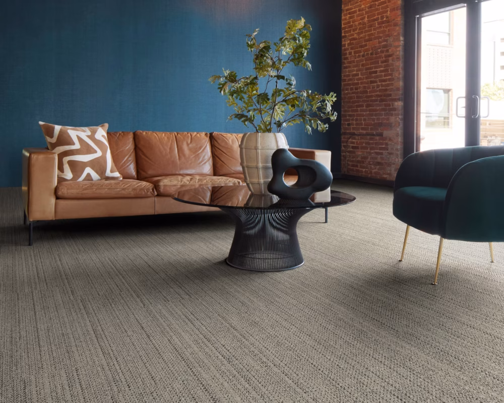 Interface World Woven Collection (WW860 - WW865 - WW870 - WW880 - WW890 -WW895) Plank Halı 8 interface karo halı WW870 Natural Weft
