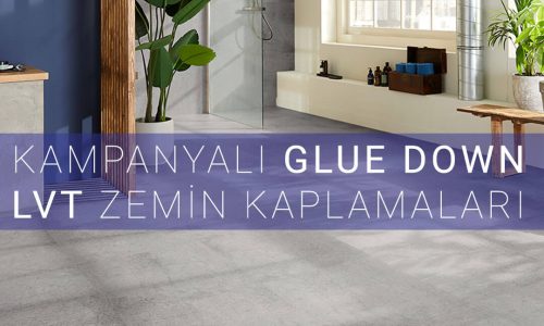 Yapıştırma Kampanyalı LVT Zemin Kaplamaları Yapıştırma LVT Zemin Kaplamaları kampanya görseli
