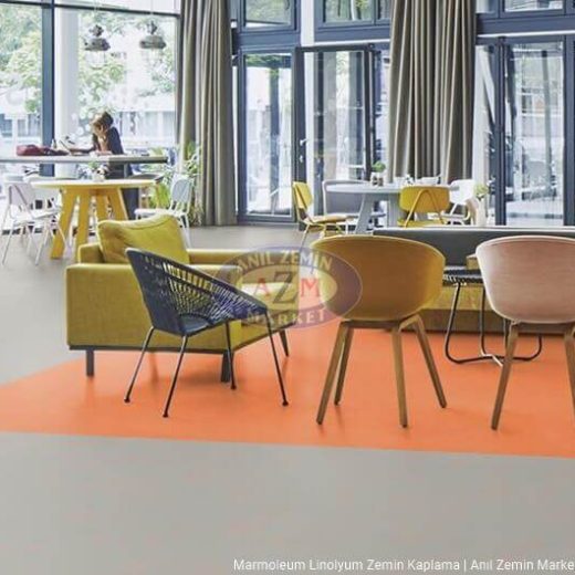 Marmoleum Decibel Linolyum Zemin Kaplamaları 2 marmoleum decibel linolyum zemin kaplama 373835 orange glow