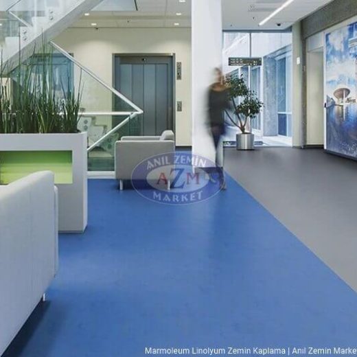 Marmoleum Decibel Linolyum Zemin Kaplamaları 4 marmoleum decibel linolyum zemin kaplama 373935 blue glow