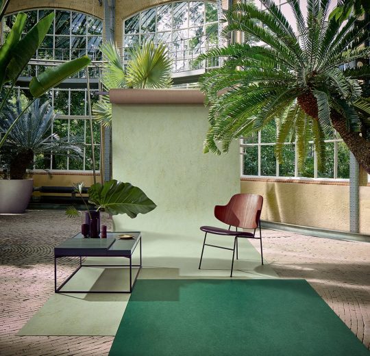 Marmoleum Splash Linolyum Zemin Kaplama 1 yeşil linolyum yer döşeme