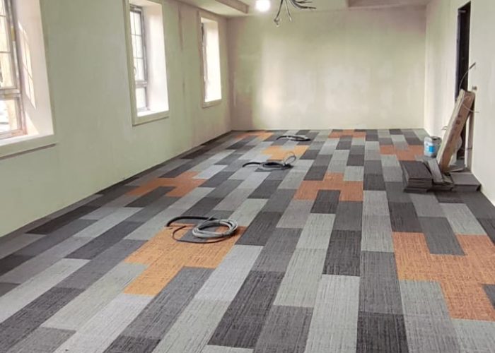 Lino Plank Halılar (Polyamid PA) 7 mod tasarın gürcistan lino karo halı ofis zemin kaplama 9