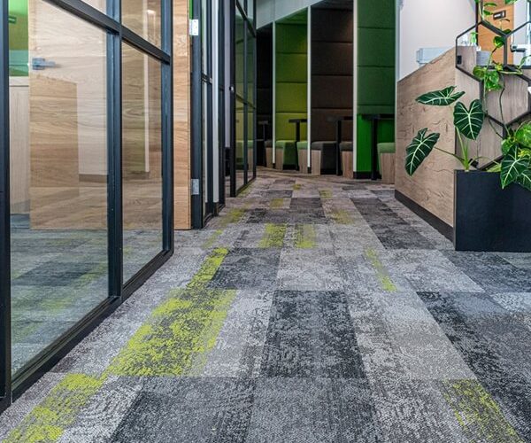 Voxflor spiral plank ofis halısı Skandia